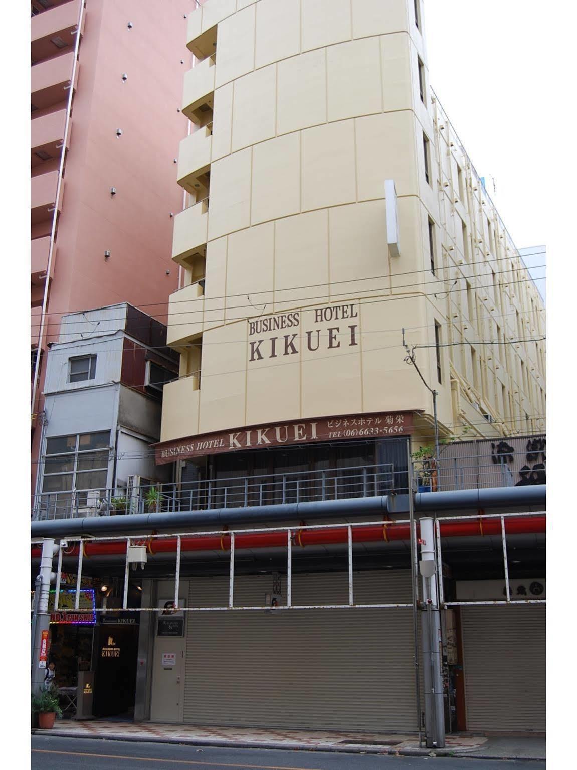 Hotel Kikuei Namba Osaka Buitenkant foto